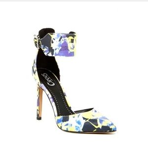 NWT Sam Edelman Circus Maddy Floral Heels 8